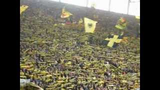 Borussia dortmund fans singing you'll never walk alone (p.1)