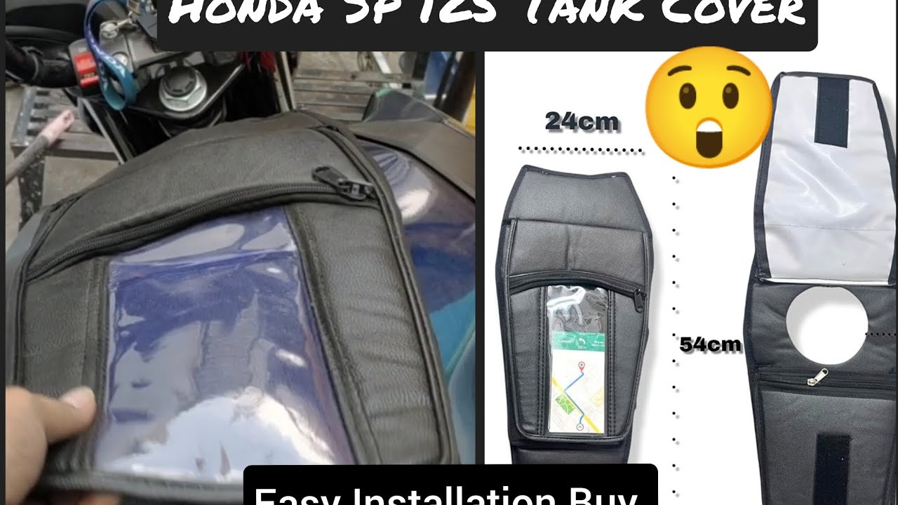 Honda Sp 125 Mobile Tank Cover Fitting || Amozone Order Tank Cover
