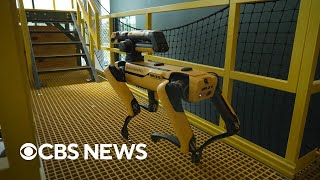 Boston Dynamics robot demo