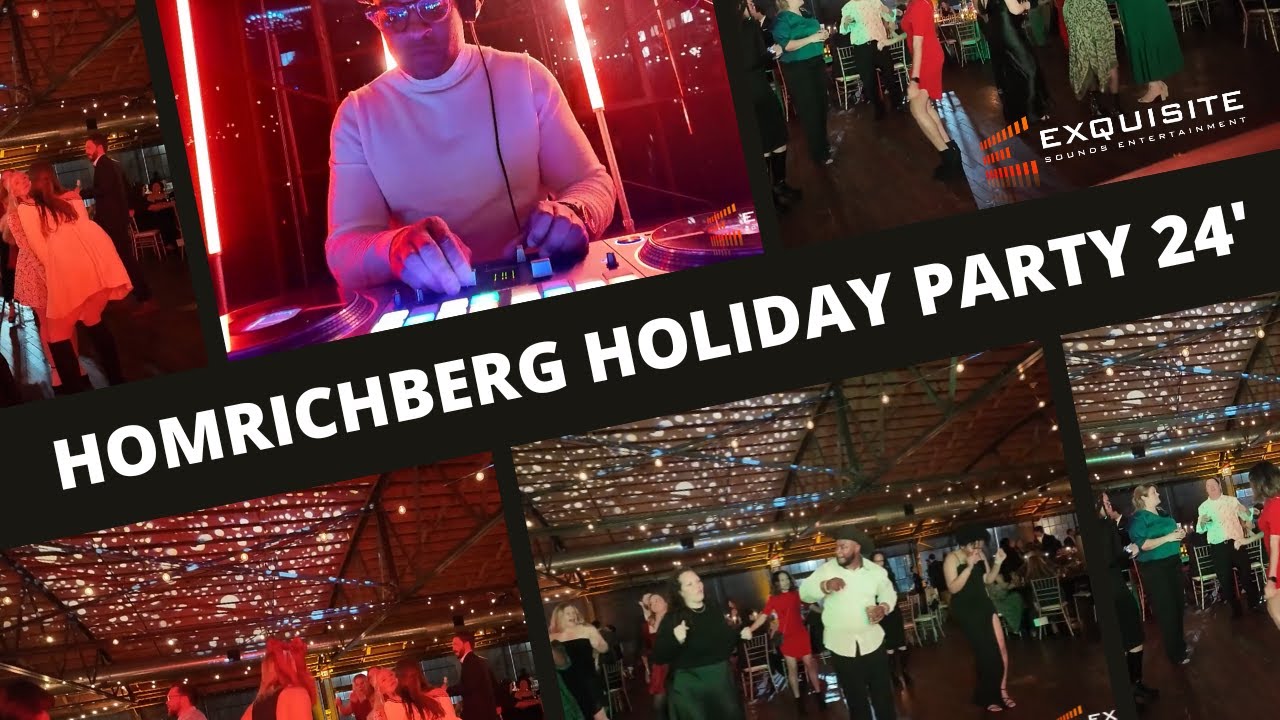Atlanta Event DJ | Corporate Holiday Party for Homrichberg with Exquisite Sounds Ent