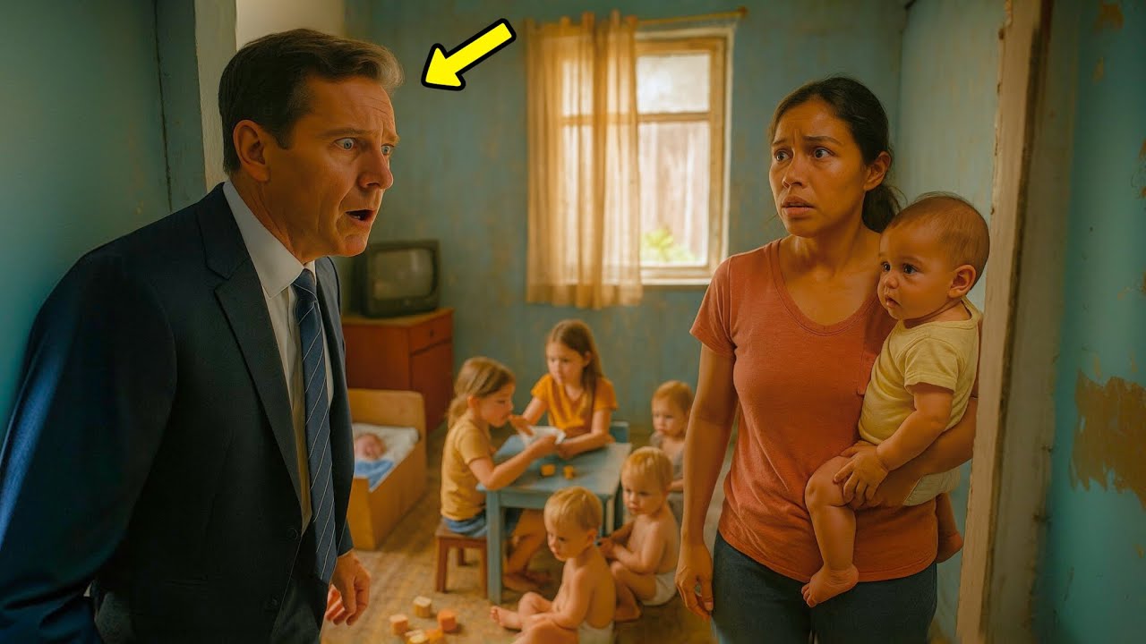 MILLONARIO FUE A LA CASA DE LA EMPLEADA SIN AVISAR… Y LO QUE DESCUBRIÓ LE CAMBIÓ LA VIDA!