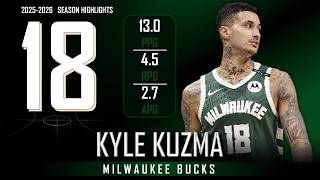 Kyle Kuzma || 2025-2026 Milwaukee Bucks Highlights