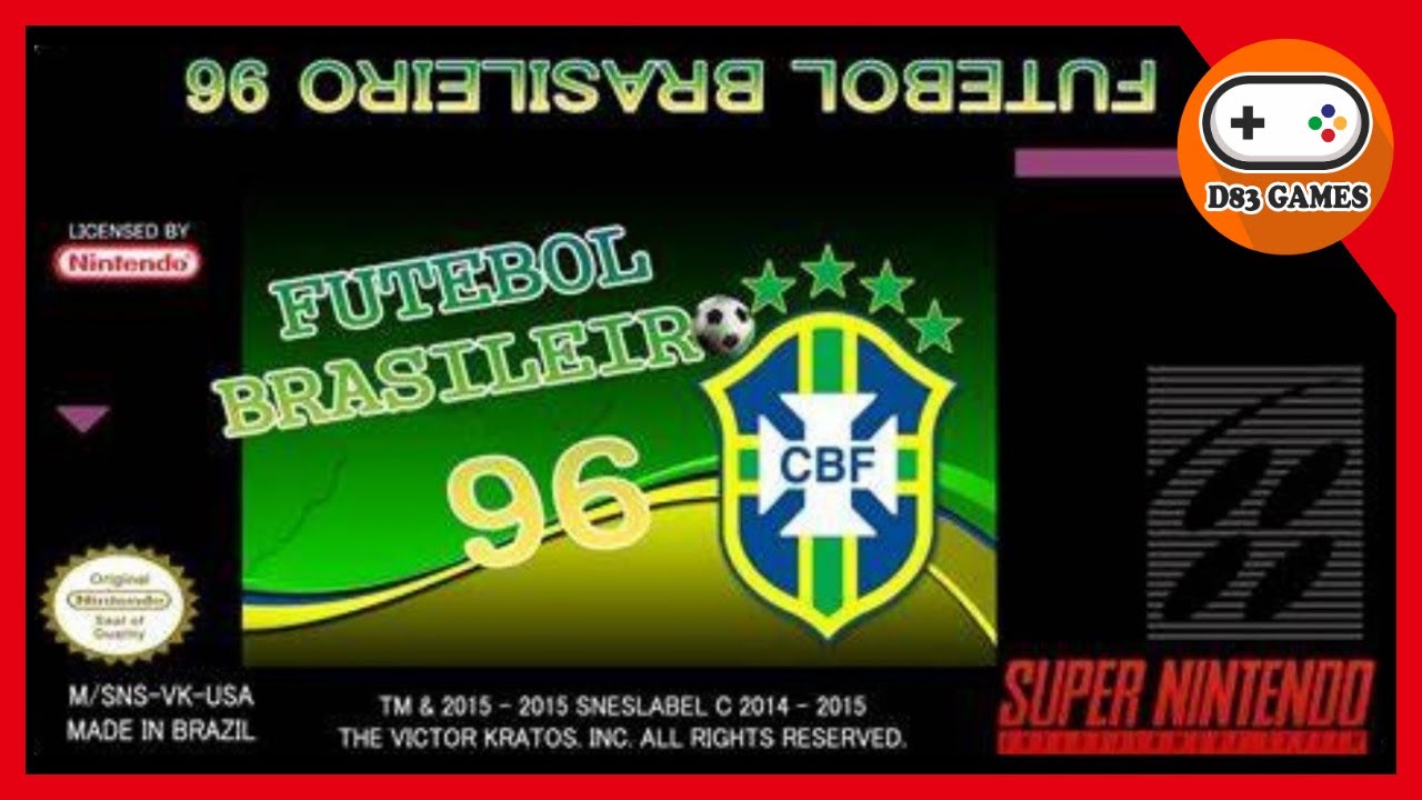 🔴O CLASSICO FUTEBOL BRASILEIRO DE 96 - SUPER NINTENDO, BORA JOGA UM  CAMPEONATO!! JA JOGOU? 