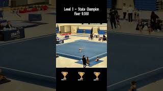 Level 1 Floor Routine That Won State