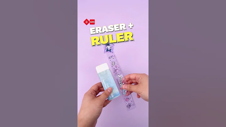 Ruler+ eraser=? #iigen #cute #stationery #kawaii #shorts #viral #mylittlepony #sanrio