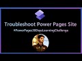 Troubleshooting and Diagnosing Errors in Power Pages Site | View Error Log In Power Pages Site
