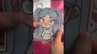 Avatar world paper doll CINNAMOROLL and HELLO KITTY #avatarworld #avatarworlddiy
