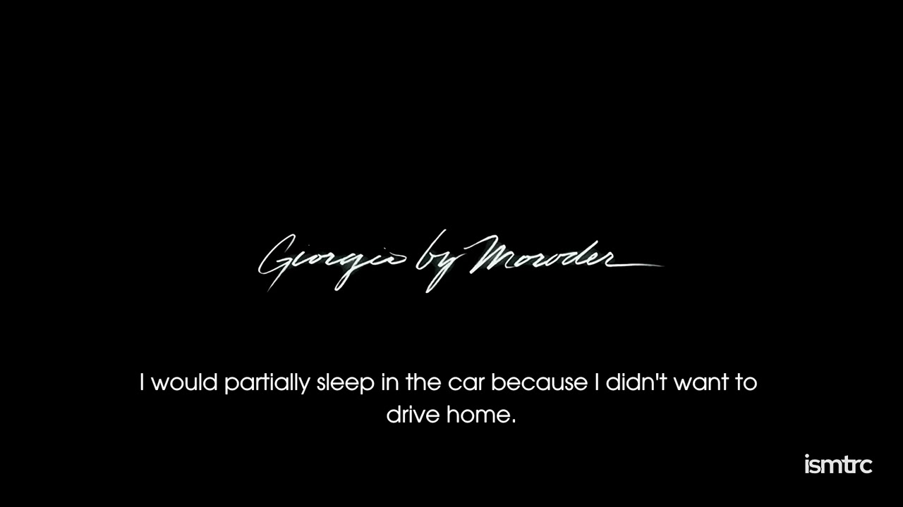 Giorgio Moroder talking uninterrupted for 2 minutes