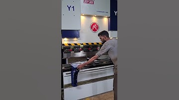 CNC PRESS BRAKE MACHINE 4 AXIS    #cnc #cncpressbrake #sheetbending #sheetmetal #fabrication #4axis