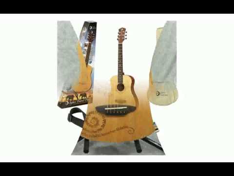 luna-guitars-safari-34-size-travel-guitar-with-peace-design-mahogany-with-satin-finish