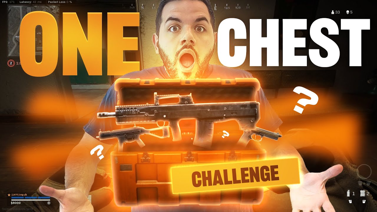 The *ONE CHEST* Challenge in Warzone... YouTube