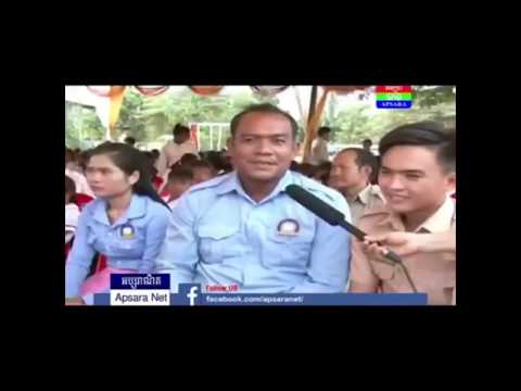 【カンボジア支援】カンボジアのアプサラ放送と国営放送でABT小学校落成式の様子が放送されました（動画はアプサラ放送）※一部カット編集しています。クメール語なので話の内容がわからないのですが･･･。