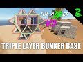 Rust Solo Base Design 2019 (Amazing Triple Layer Bunker Base)