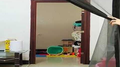 Magnetic Mesh Screen Door Mosquito Net, Anti Fly Insect Door Mesh, Open from Side 2,Automatic Closin