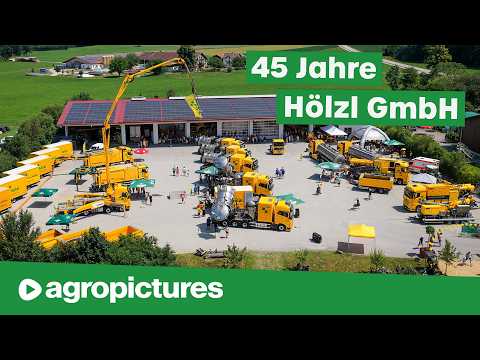 45 Years of Hölzl GmbH | Biogas Fermenter Cleaning, XXL Slurry Mixers, Slurry Separators, and RSP...
