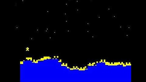 Moon Landing - Oric -BASIC 10 lines