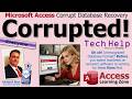 Microsoft Access Corrupt Database Recovery: Try These Fixes Before You Buy Recovery Software