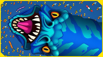🐍WORMSZONE.IO | GIANT SLITHER SNAKE TOP 01 / Epic Worms Zone Best Gameplay! | Rahul Snake Game