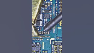 Samsung S21 touch failure repair by jumping wire#samsungrepair #screenrepair #rewatechnology