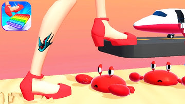 ASMR TIPPY TOE game MAX LEVEL 👩🏻‍🦰💕👠 Gameplay All Levels Walkthrough iOS, Android New Game Full App