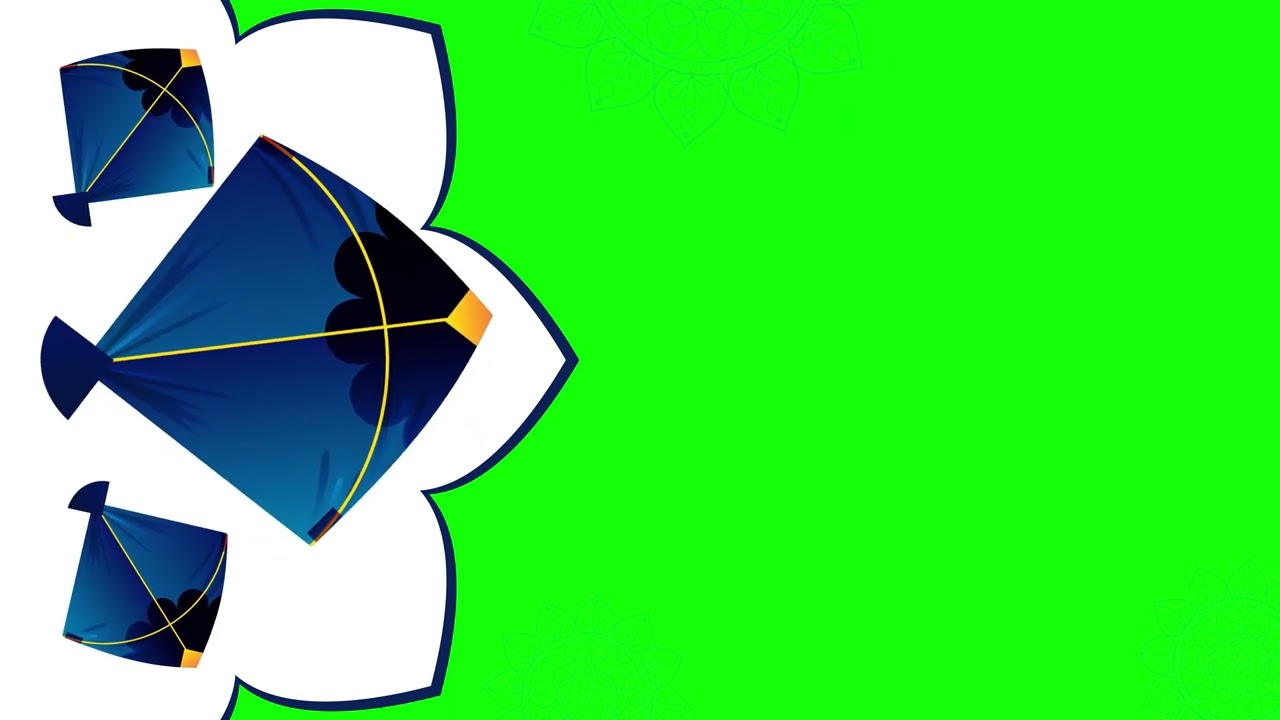 Greeting Makar Sankranti Green Screen | Makar Sankranti green screen Video