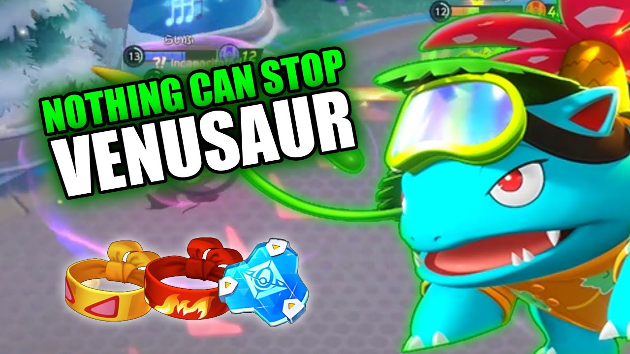 Best Held Items Venusaur Pokemon Unite Gameplay YouTube