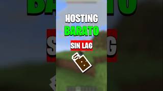 HOSTING BARATO SIN LAG #minecraft #fyp #beanshosting