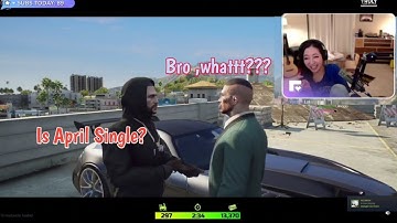 Leslie reacts To "Ramee and Tommy T Pointing Guns at each other Over April"