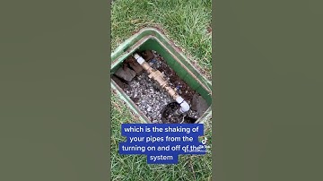 Dude, Where’s My Backflow?  #lawn #sprinklers #backflowtesting … Water hammer & backflow locations