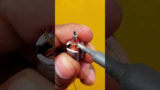 Mini Motor Repair & Winding Tutorial !! #shorts #moteros
