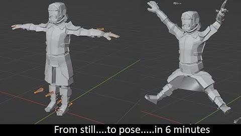 Inverse Kinematics (IK) - Synty Characters in Blender