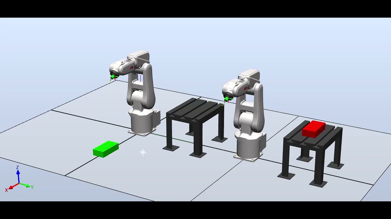 PICK PLACE ABB 3 - YouTube