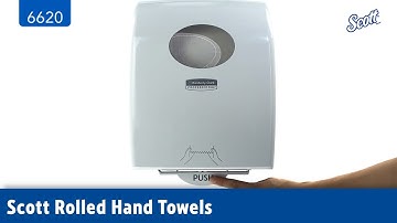 Scott Rolled Hand Towels | Screwfix