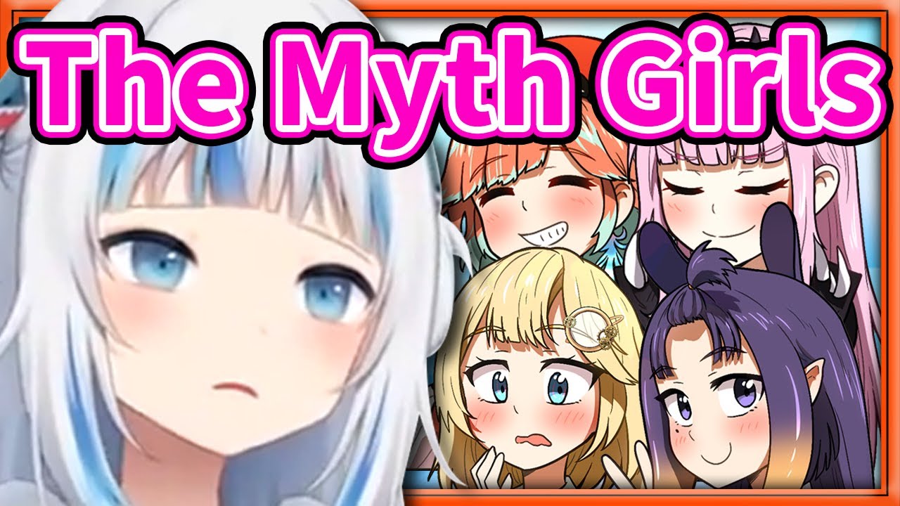 Gura Miss The Myth Girls 【Gawr Gura / HololiveEN】