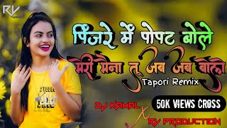 Pinjare Me Popat Bole | Dj Song | Tapori Aadi ReMix | Dj Kamal X Rv Production