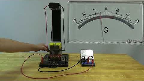 5K10.15 - Conductor Moving in a Magnetic Field - Generator Rule