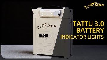 Tattu 3.0 Battery Indicator Lights and Buttons