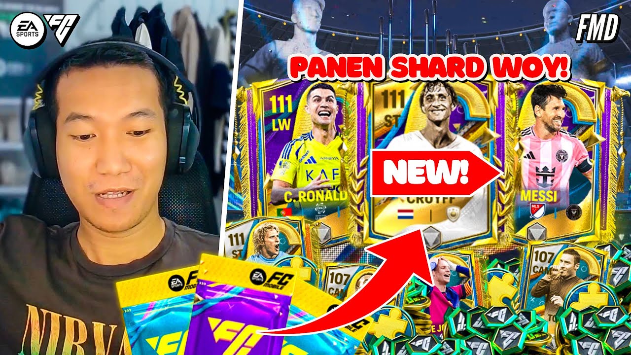 ALL IN Buka Pack Demi 4000 SHARD?! EA Memasak di Event Captain! | FC Mobile Indonesia
