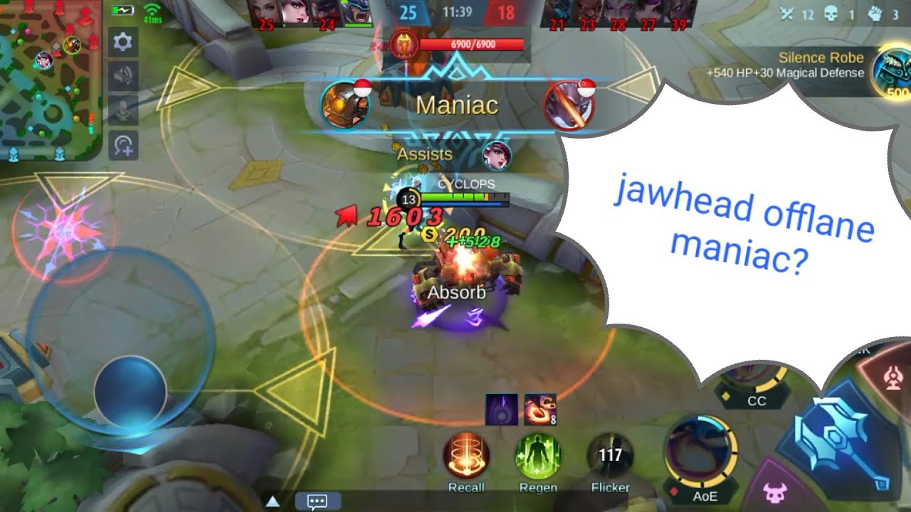 tutorial offlaner tier epic MLBB pemula - YouTube