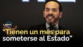 Abelardo de la Espriella advierte a grupos ilegales: “tienen un mes para someterse al Estado”