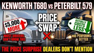 Kenworth T680 vs Peterbilt 579 — Most Drivers Think Kenworth Is Cheaper and They’re Wrong by $5,000