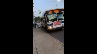 Queens, New York - Q39 Bus - Full Bus Route - Hybrid Electric Bus Orion VII HEV