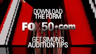FOX 50_X FACTOR_AUDITION PASS_CONTEST IS BACK