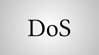 What Does "DoS" Stand For?