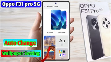 how to change lock screen wallpaper in oppo f31 pro, oppo f31 pro change wallpaper