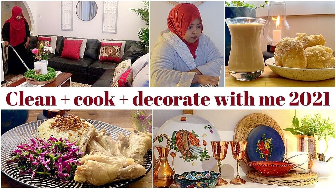 Уборка + готовка, украшение вместе со мной в 2021 году: мой распорядок дня по уборке дома, уборке...