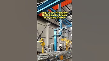 Fully automatic truss robot handling curtain wall
