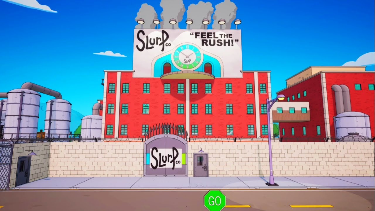 Springfield Slurpworks [Day] | Fortnite Ambience