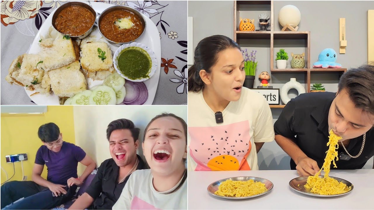 Sunday Ko Bni Pav Bhaji🤤 | 