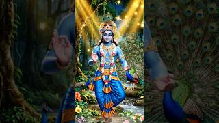 Krishna’s Divine Jungle Dance 🦚✨ #Krishna #Cinematic #AIvideo #Spiritual #whatsappstatus #divine